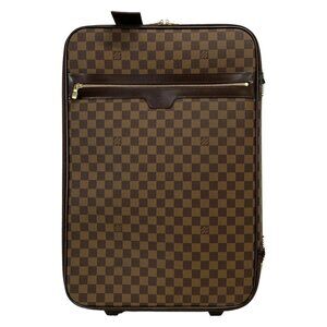LOUIS VUITTON Pegase 60 (new model) Ebene Damier Suitcase bran619-100425